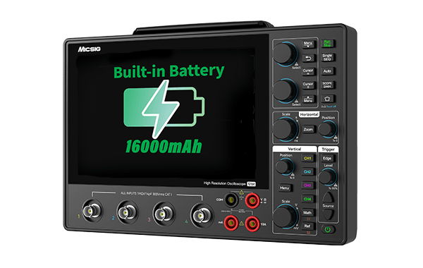 Built-in Battery for Ultimate Portability