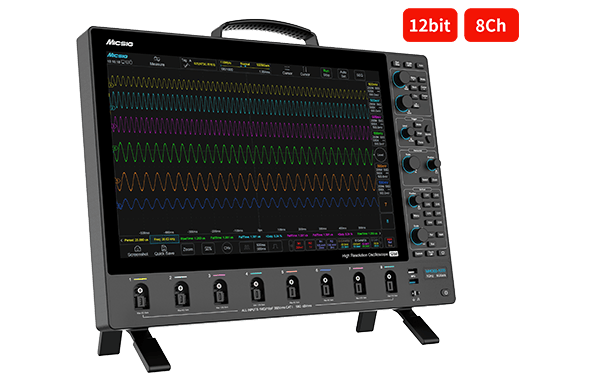 8-analog channels oscilloscopes